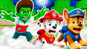 ЩЕНЯЧИЙ ПАТРУЛЬ ЗАРАЗИЛИСЬ ЗОМБИ ВИРУСОМ АПОКАЛИПСИС В МАЙНКРАФТ МУЛЬТИК