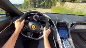 Ferrari Roma Spider POV Test Drive