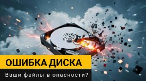 ОШИБКА ДИСКА: Структура повреждена. Ваши файлы в опасности?