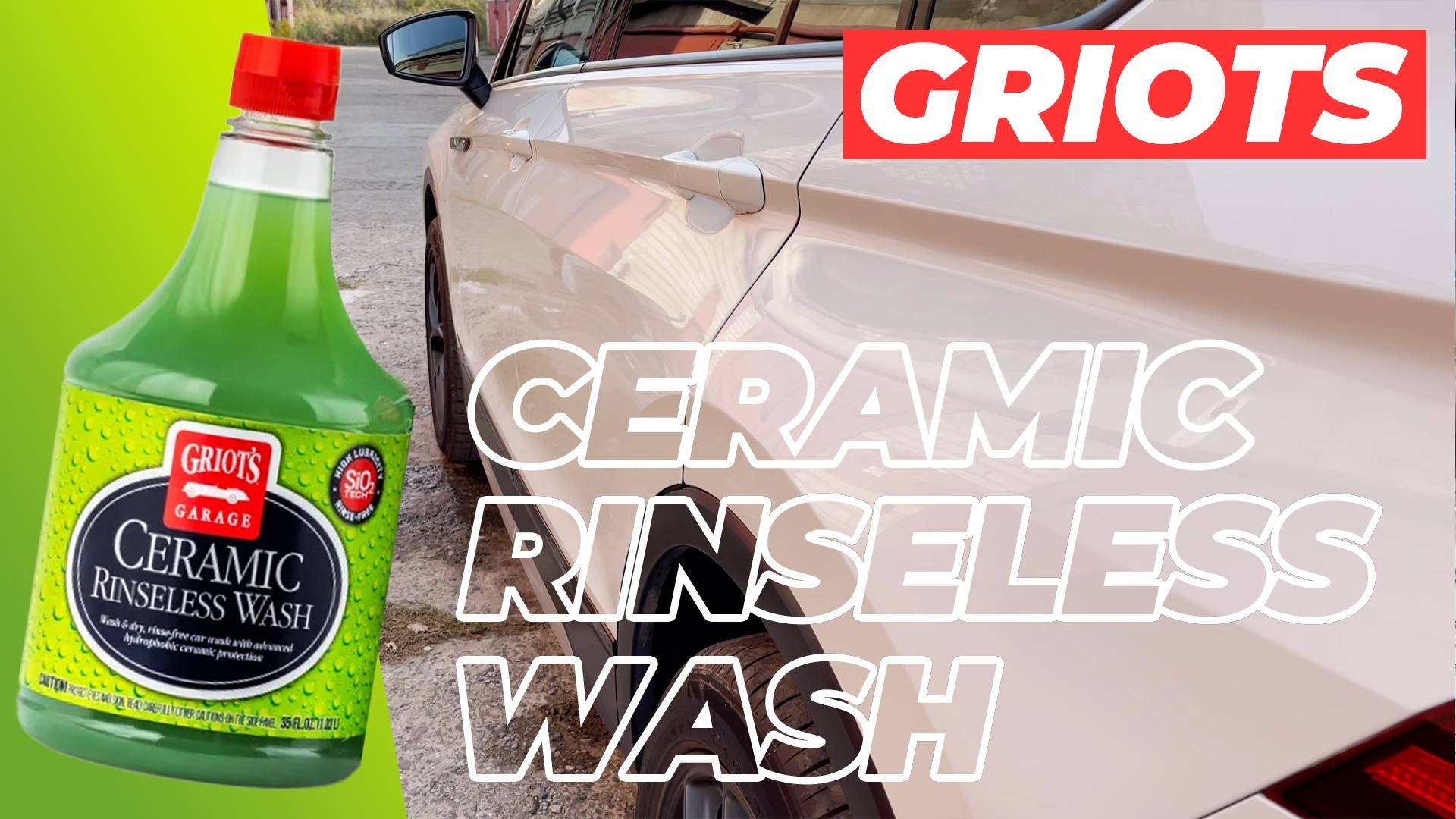 Один из самых крутых ринслесс шампуней. Griots Ceramic Rinseless Wash