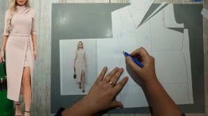 Моделирование. Платье или короткое платье с юбкой. Выкройка № 1840.