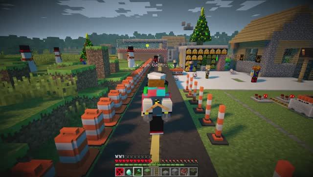 В майнкрафт Minecraft деревнях всегда есть место для новых жителей. Они могут стать фермерами смотреть онлайн