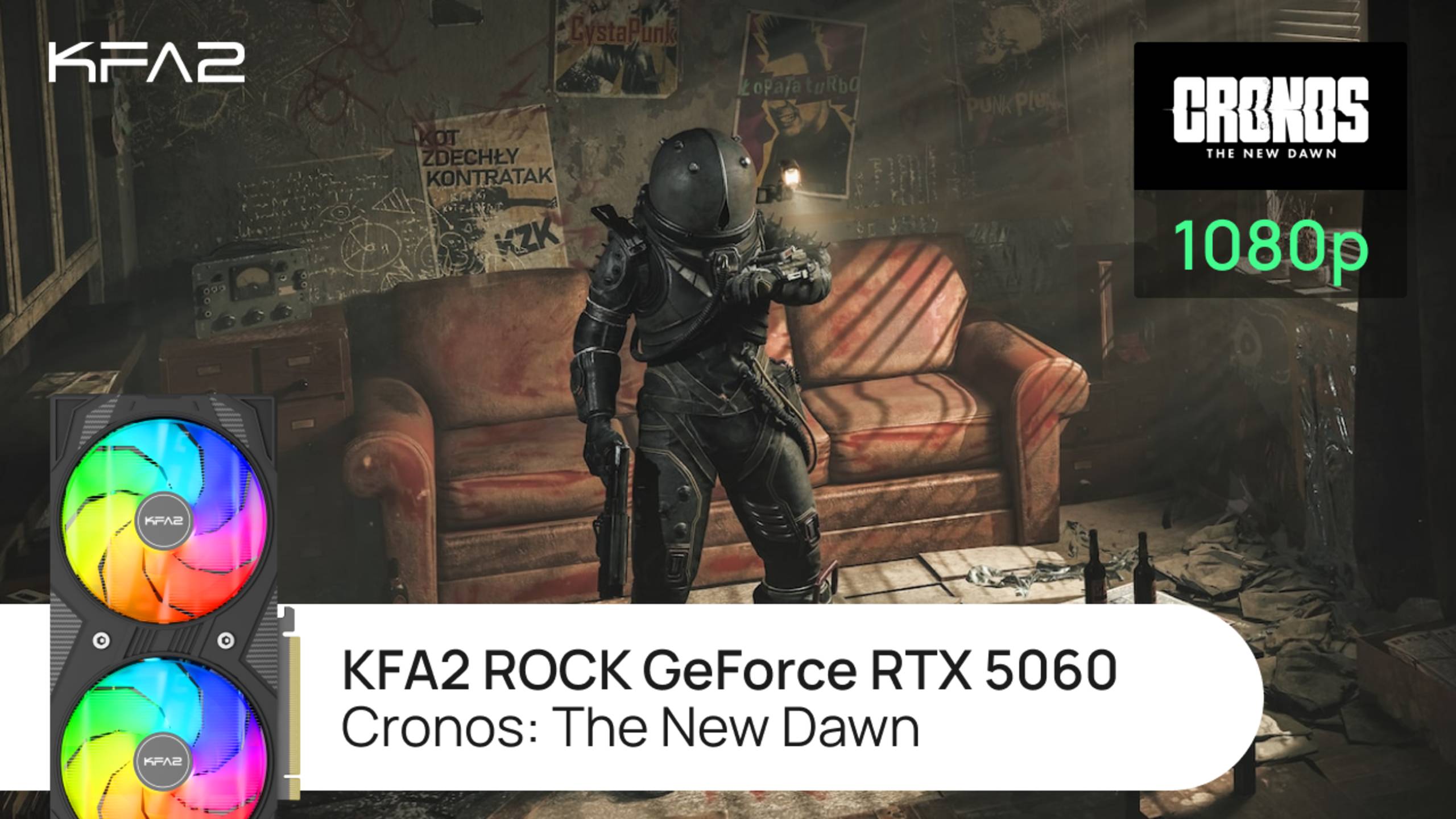 Тест видеокарты KFA2 ROCK GeForce RTX 5060 | Cronos: The New Dawn | 1080p (Full HD) разрешение смотреть онлайн