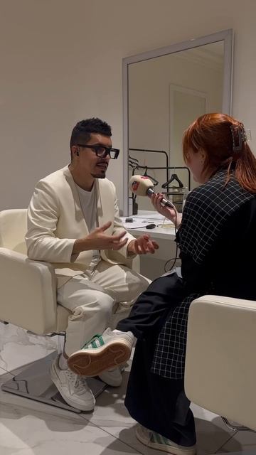 Интервью для «Авторадио» между выступлениями