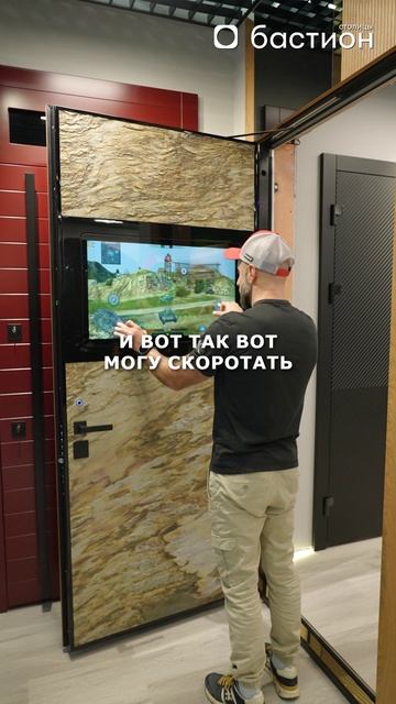 ТАКУЮ дверь вы ТОЧНО не видели! #двери #установка #технологии смотреть онлайн