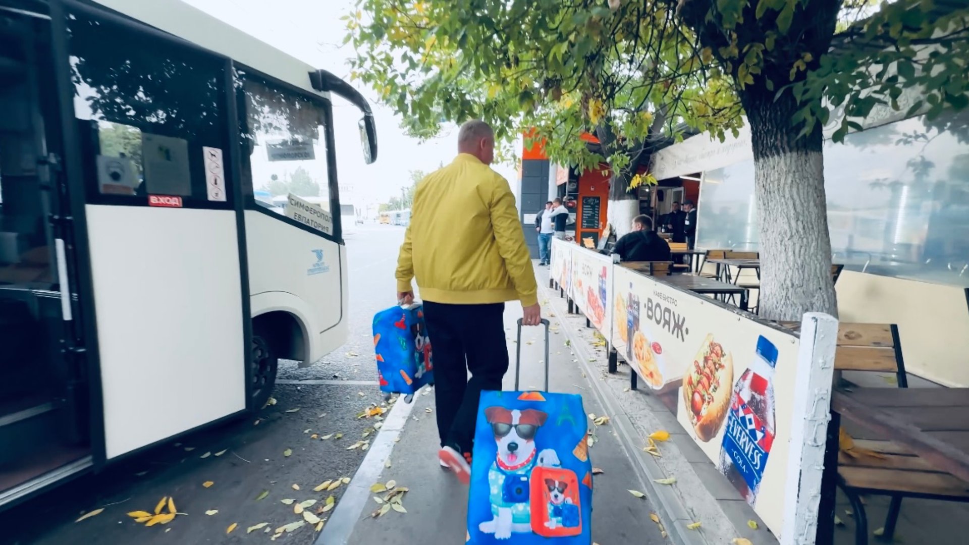 #1 Начало путешествия! Куда мы едем? Черноморское-Симферополь смотреть онлайн