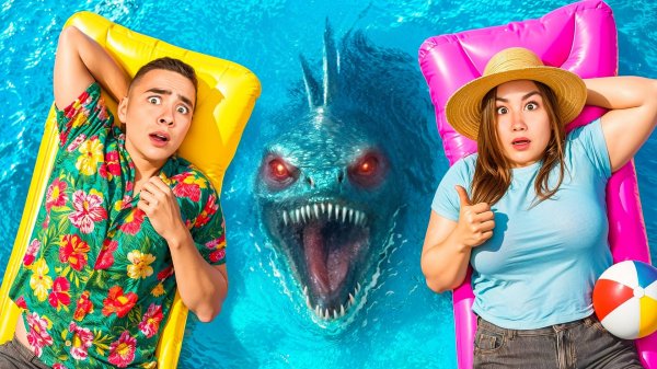 Сняли Подводного Монстра в Реальной Жизни !