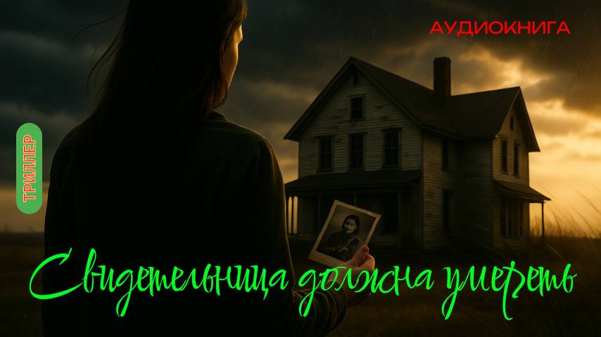 Аудиокнига триллер "Свидетельница должна умереть"