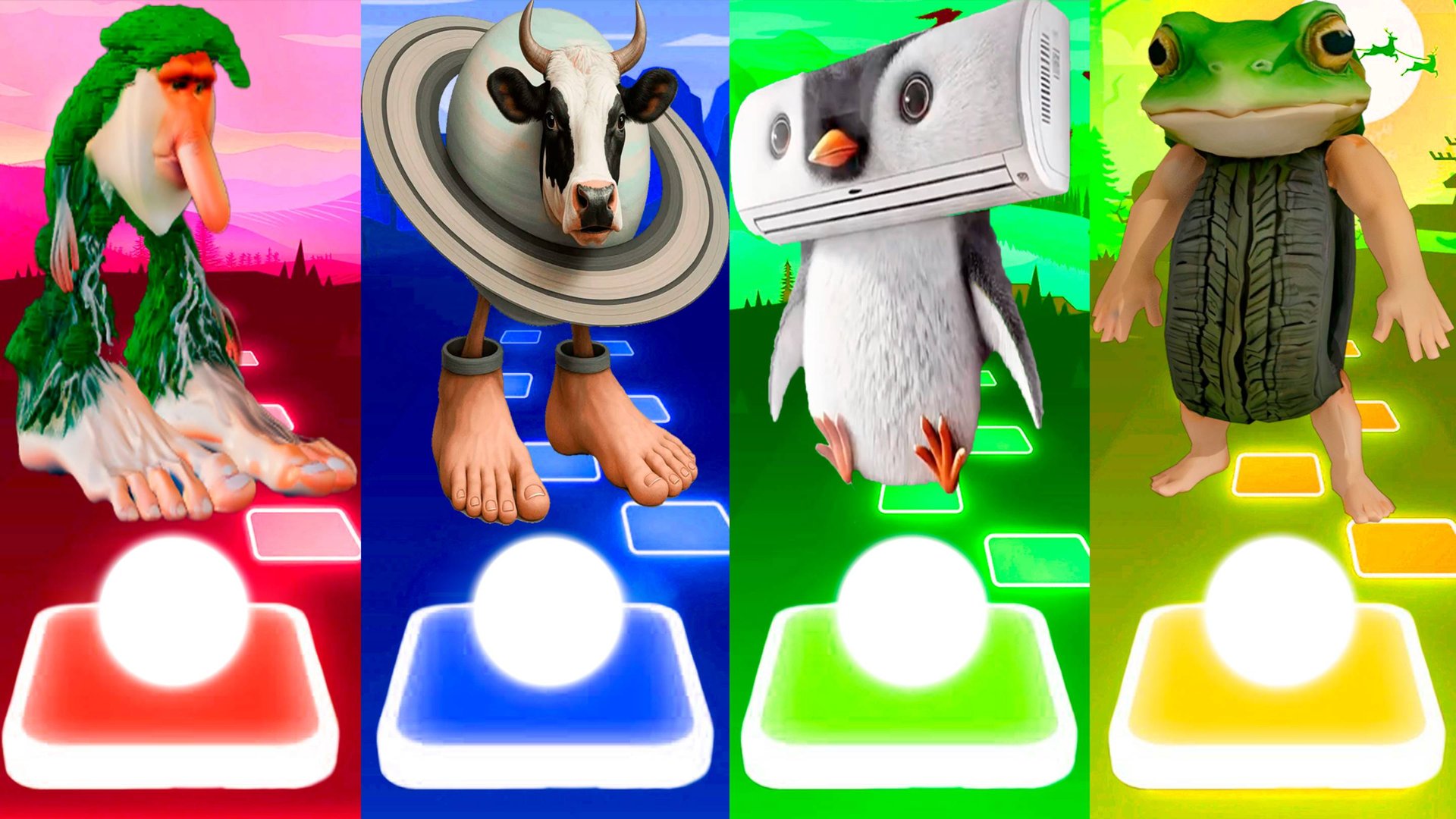 БРР БРР ПАТАПИМ 🆚 ЛАВАКА САТУРНА САТУРНИТА 🆚 ПИНГВИНАТОР ТЕРМОРЕГУЛЯТОР 🆚 БОНЕКА АМБАЛАБУ | №243 смотреть онлайн