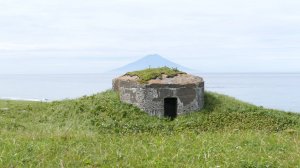 ДОТ на мысе Чакончи, остров Шумшу, 18 августа 2024