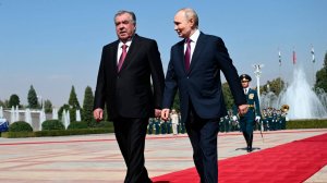 Первые совместные заявления Владимира Путина и Эмомали Рахмона