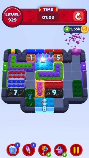 Color Block Jam 929 Уровень