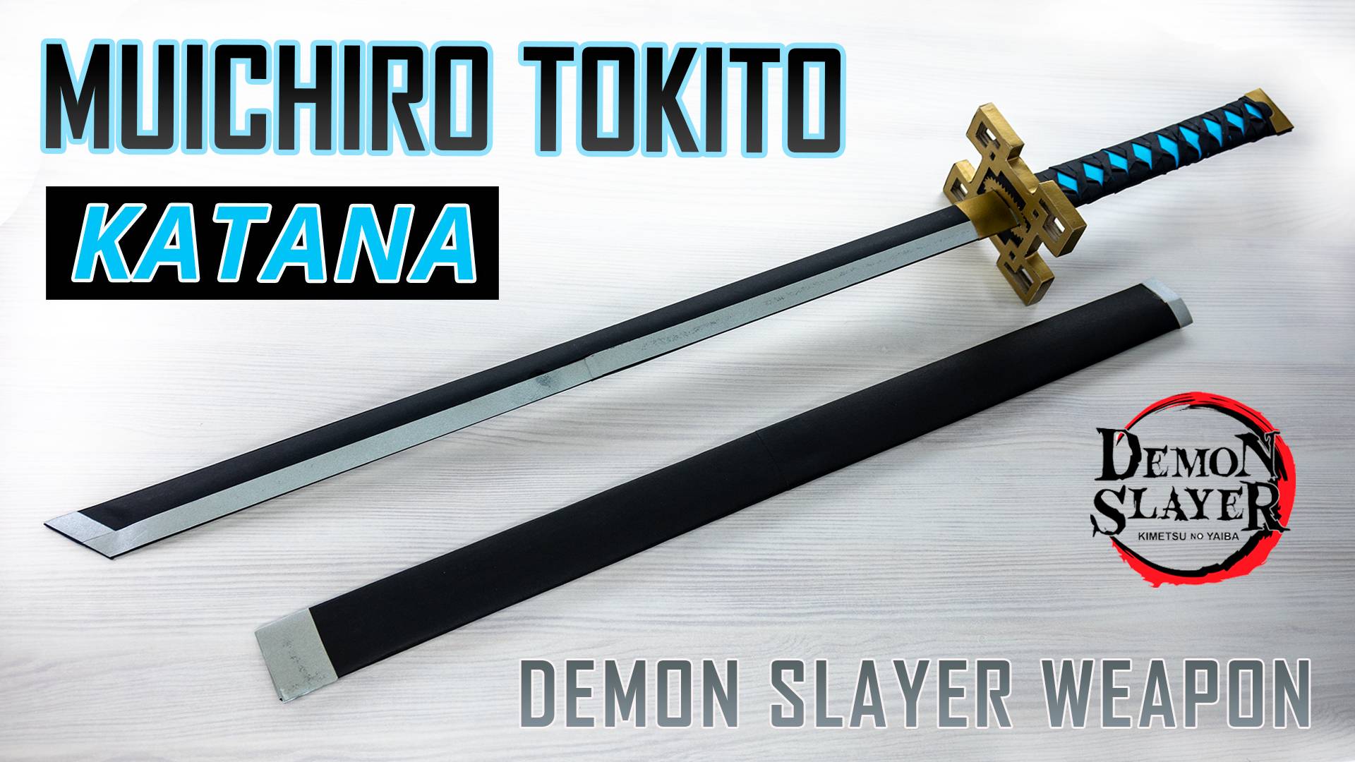 Изготовление катаны Муичиро Токито из «Убийцы демонов» из бумаги