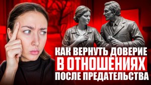 Как вернуть доверие в отношениях после предательства