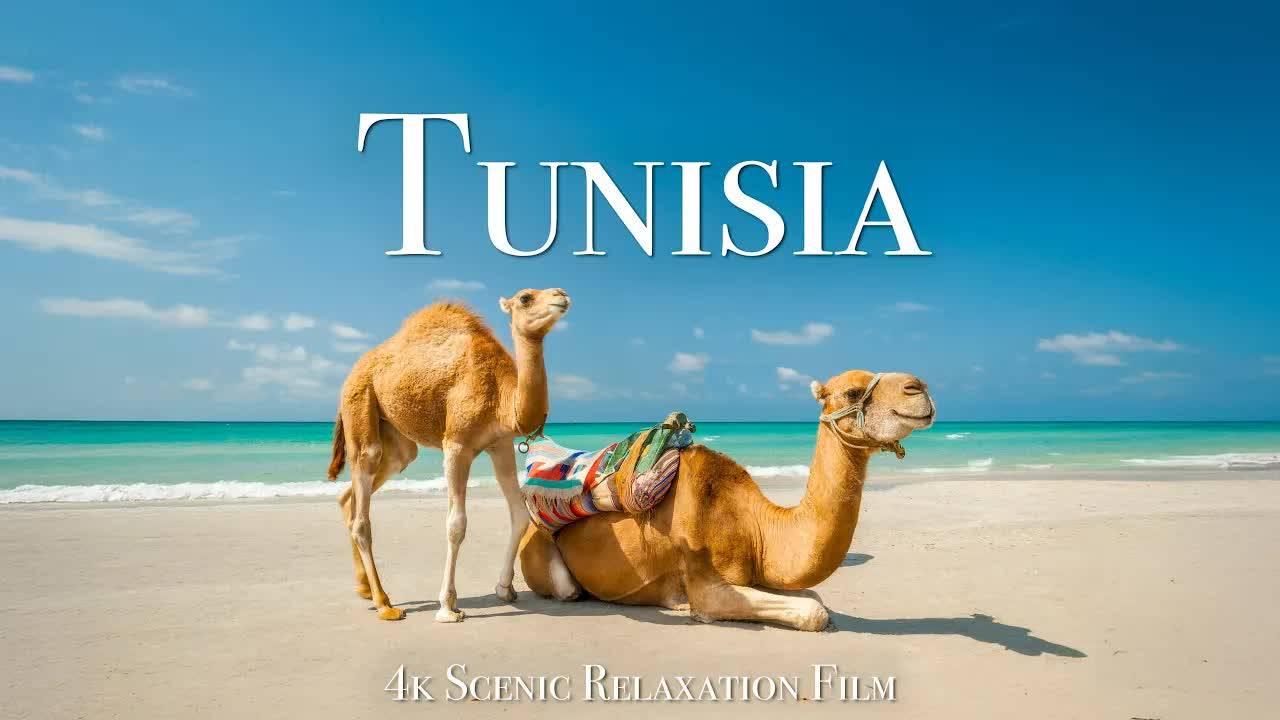 Tunisia 4K - Scenic Relaxation Film With Calming Music смотреть онлайн