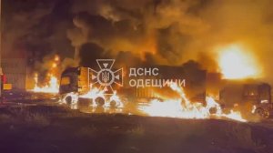 🇺🇦🔥 Результат российской атаки на портовый Черноморск (Ильичевск), город без света