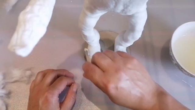 Ватный дед Мороз. Процесс 4 смотреть онлайн
