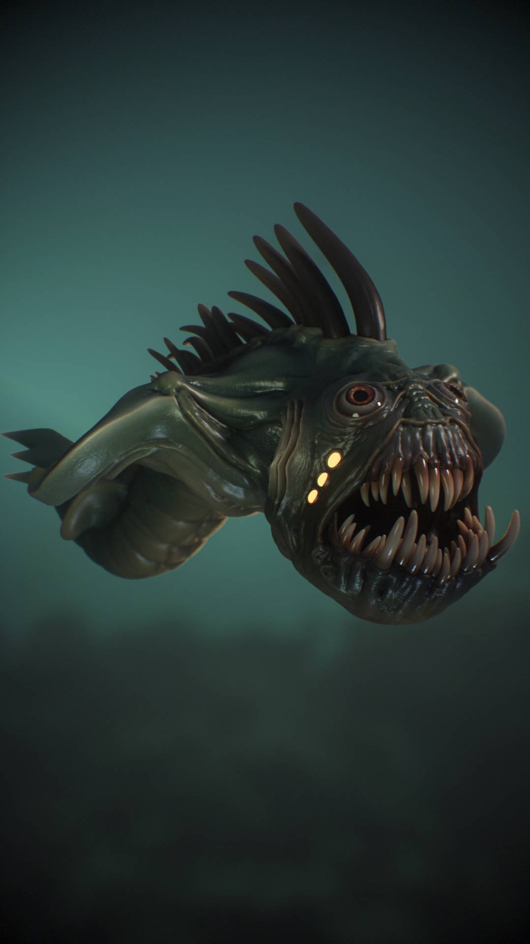 Speed Sculpt - CreatureFish #3d #art #zbrush смотреть онлайн
