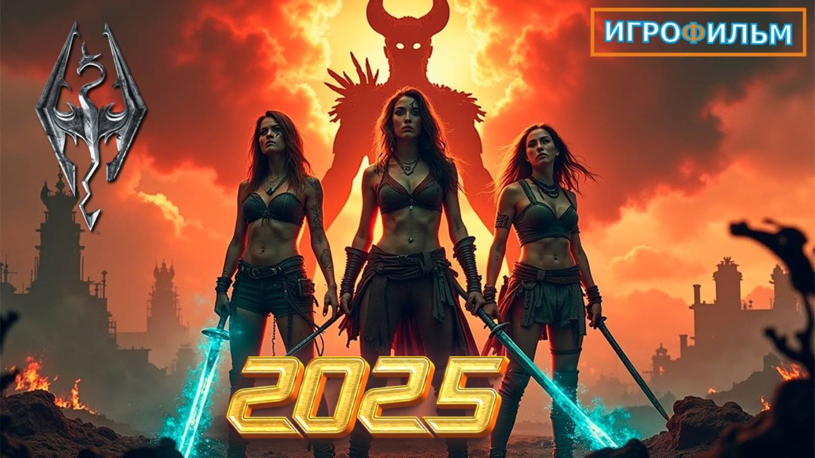 Новая Фантастика Скайрим 2025 Полностью Прохождение и Игрофильм в 2025 смотреть онлайн