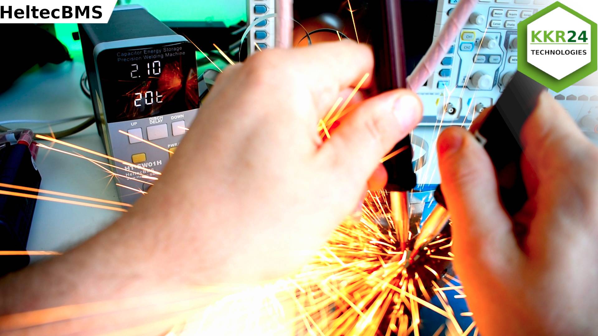 ОГОНЬ!!!??? ИДЕАЛЬНАЯ точечная сварка Heltec HT-SW01H