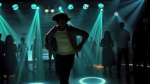 Программист и танцы. AI-реклама Инфостарт.