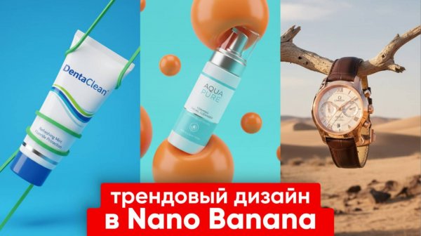 Дизайн из Pinterest в Nano Banana