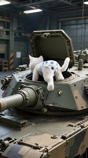 Маму-кошку привязали, и она в ярости взорвала танк#кошка #план по возвращению питомца