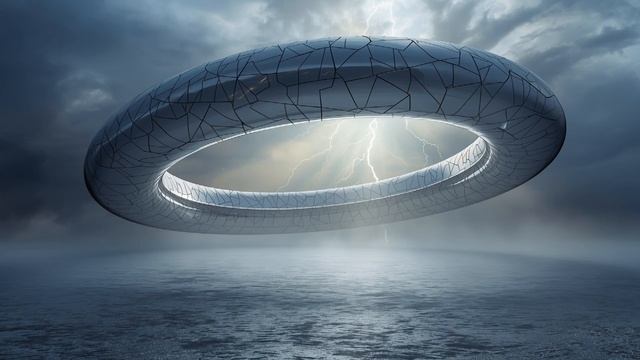Möbius Strip of Shifting Skies 🌪️ 2-Hour Atmospheric Ambience ｜ Mirror Lightning ｜ Silver Plain смотреть онлайн