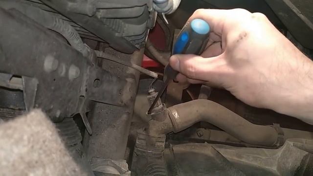 #008(2) слив антифриза Audi Q7,VW Touareg(bhk)