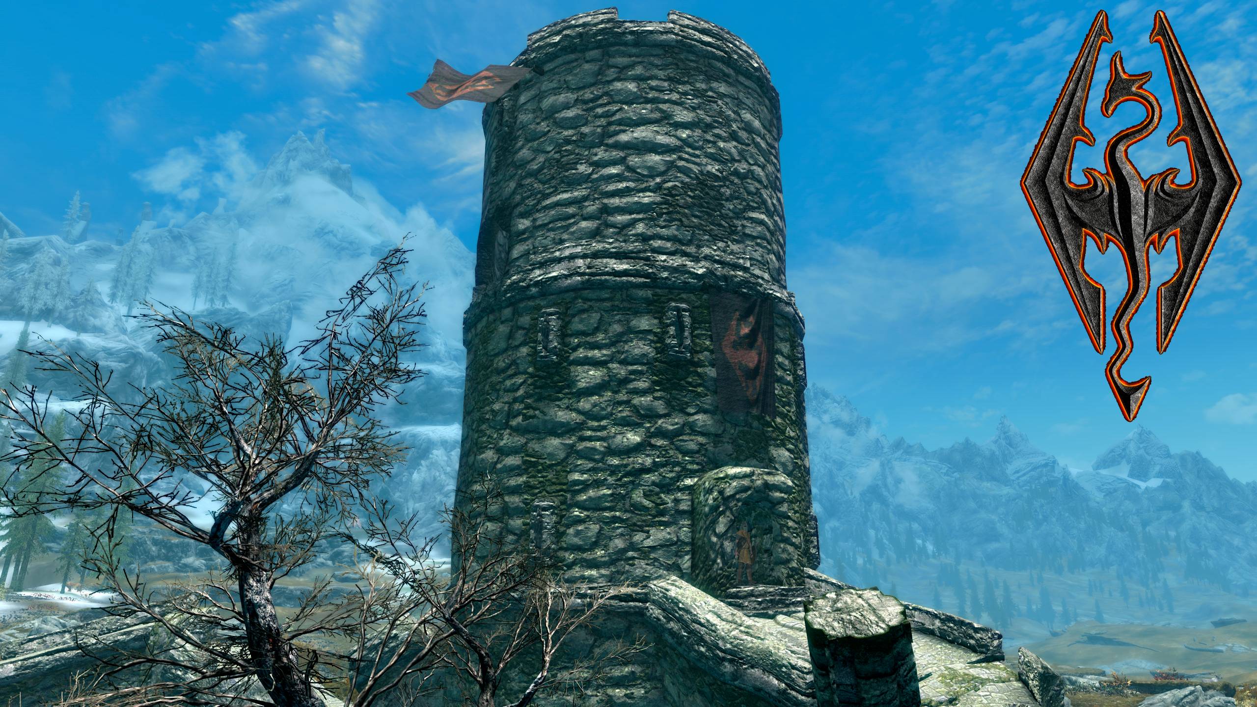 SKYRIM AE #35 - Дракон в небе смотреть онлайн