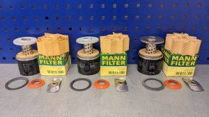 Фильтр MANN W811/80 для KIA/Hyundai, новая упаковка 2025г. похожа на контрафакт. Распил, сравнение.