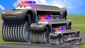 ПОЛИЦЕЙСКИЕ МАШИНЫ ПРОТИВНИКА в BeamNG.drive