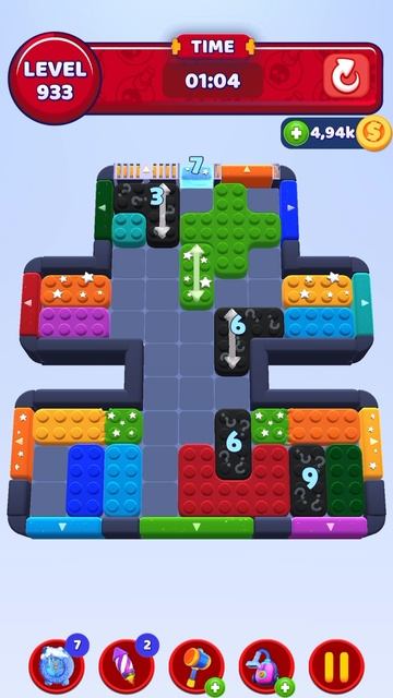 Color Block Jam 933 Уровень смотреть онлайн