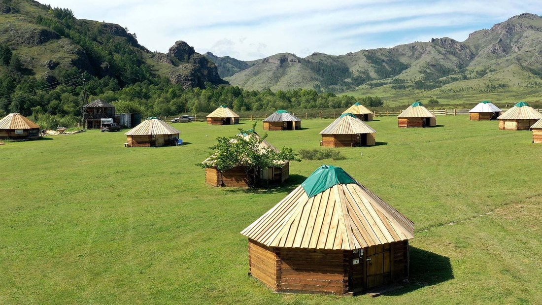 Юрточный комплекс «Кюг»/Хакасия/ смотреть онлайн