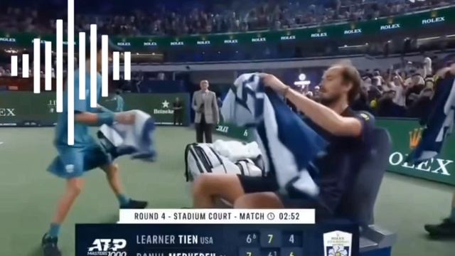 Данила Медведев и его честные эмоции от победы в Ухане (18+) смотреть онлайн