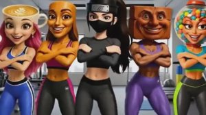 Смешной Клип Балерина-Капучина в Спортзале