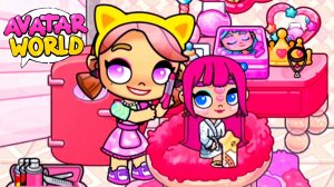 ПАРИКМАХЕР ДЛЯ АНИ 💖AVATAR WORLD ИСТОРИЯ ПРО БАЛ💖