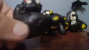 Скибиди туалеты и титаны из пластилина