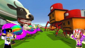 СЛОМАННЫЙ МОД МОНСТРЫ ПОЖИРАТЕЛЬ в МАЙНКРАФТ ДЕВУШКА НУБ ПРО ВИДЕО ТРОЛЛИНГ MINECRAFT Евгенбро