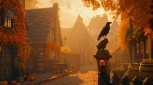 Музыка осени - Атмосфера средневековой деревни с неземным женским вокалом, музыка средневековья