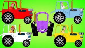 Синий трактор - песенки про тракторёнок