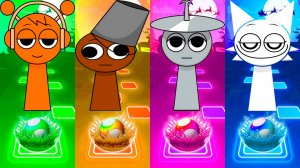 Coffin Dance Спрунки 107 уровень - Мультики про Спрунке | МУЛЬТФИЛЬМЫ SPRUNKI в Tiles Hop