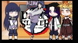 Hashiras react to Rengoku 🔥/ and Shinobu 🦋 Daughter as |Hinata Hyuga| (Naruhina/Sakuhina)