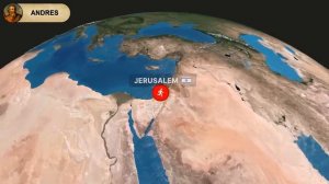 Смерть 12 апостолов Иисуса на карте