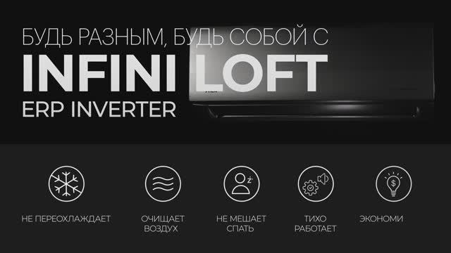 Сплит-системы MDV серии Infini Loft ERP Inverter смотреть онлайн