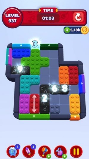 Color Block Jam 937 Уровень