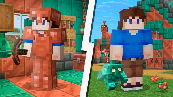 Выжил в ОБНОВЛЕНИИ "МЕДНЫЙ ВЕК" в Майнкрафт!