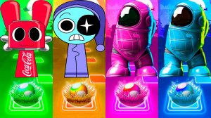 Coffin Dance Спрунки 106 уровень - Мультики про Спрунке | МУЛЬТФИЛЬМЫ SPRUNKI в Tiles Hop