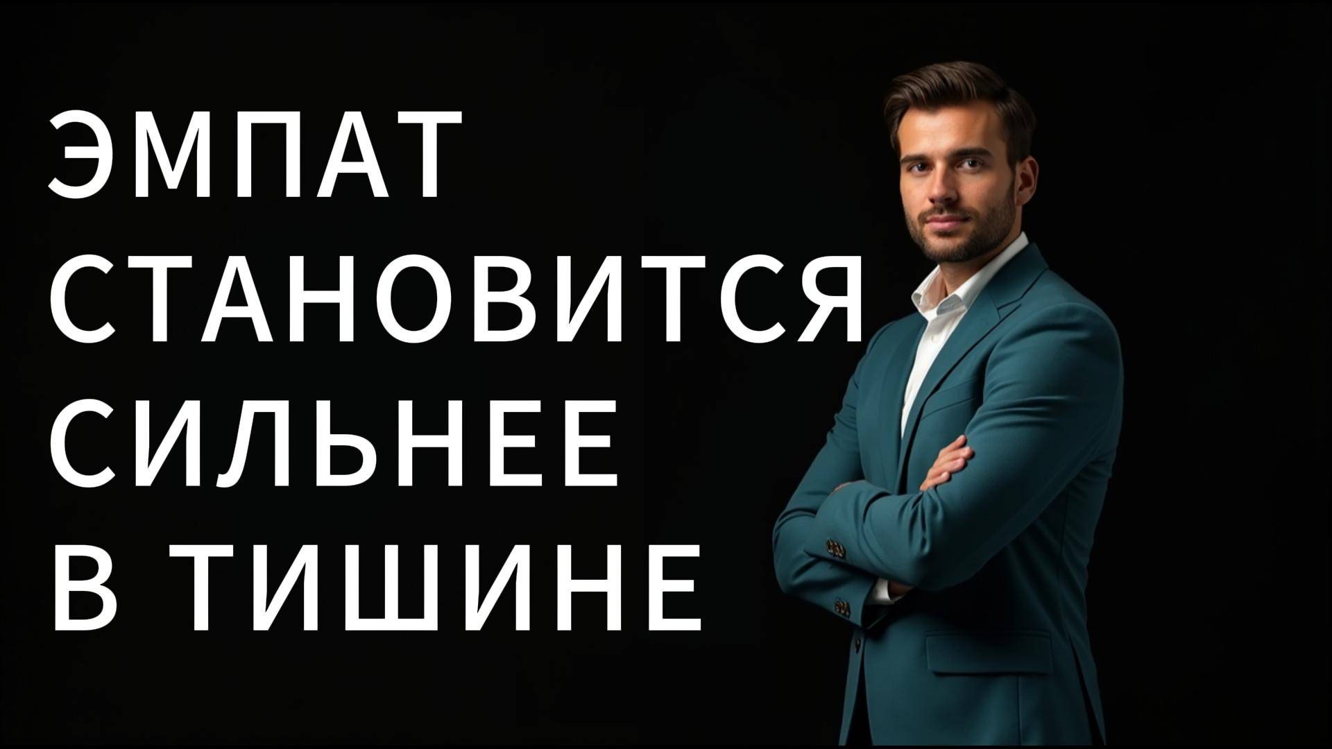 Тишина делает ЭМПАТА сильнее. И он становится угрозой для НАРЦИССА