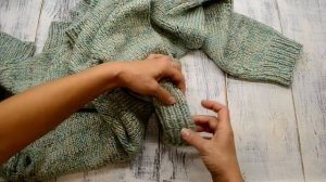 ЭПИЗОД 9.Свитер реглан-погон. Две шапки.